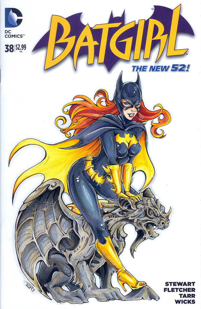 Batgirl sketch cover