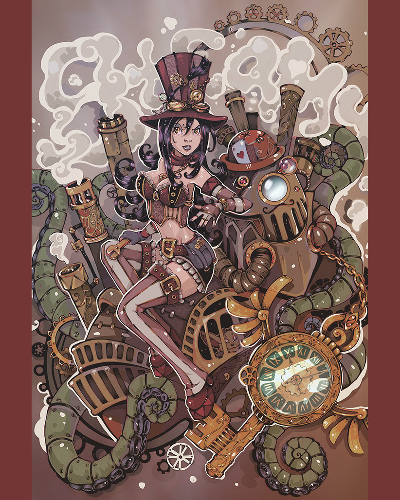 Steampunk girl