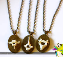 Mink Vertebra Necklaces