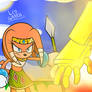 Tikal vs Mecha Sonic - The Last of Her Kind AU