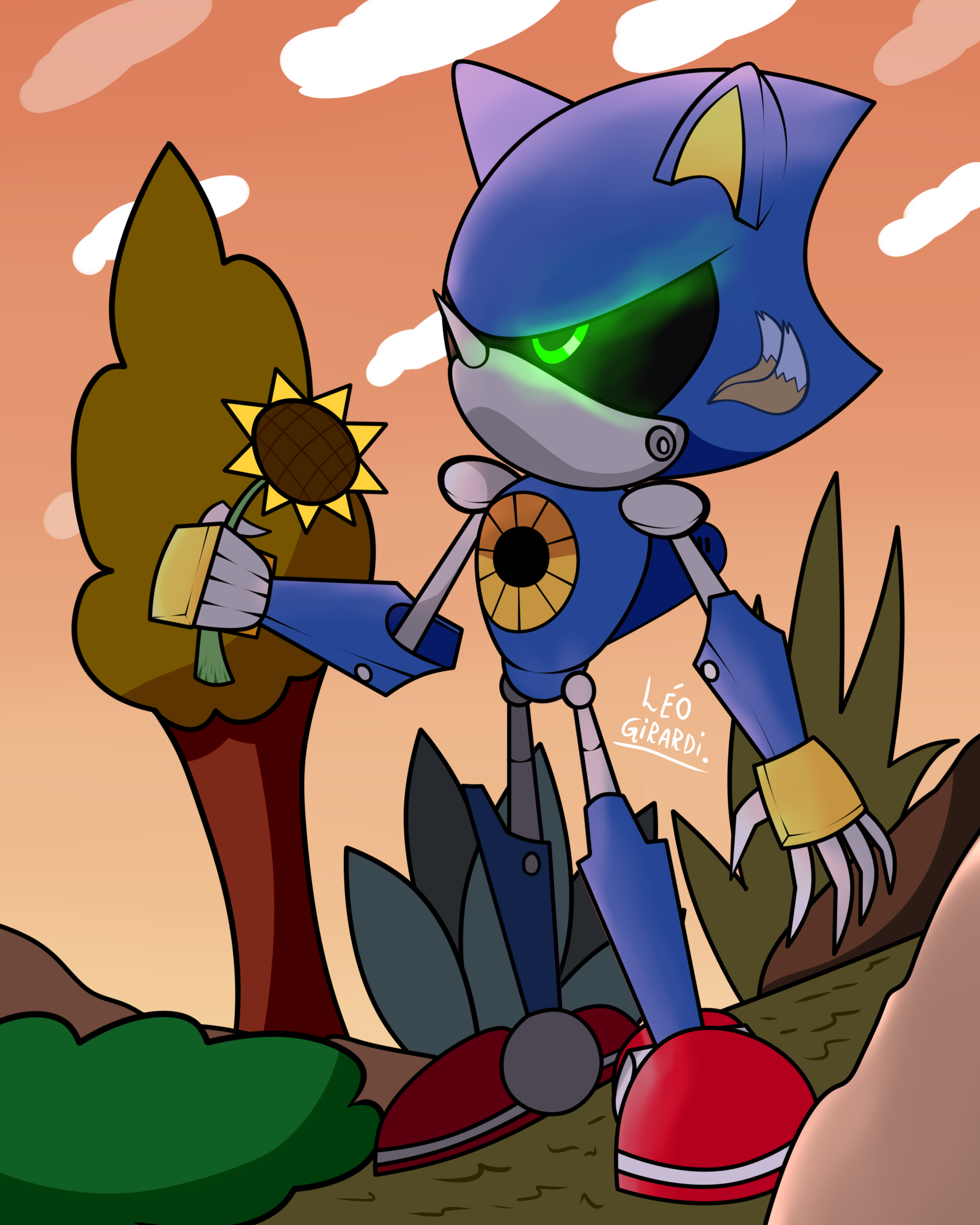 What if Metal Sonic Turned Good?