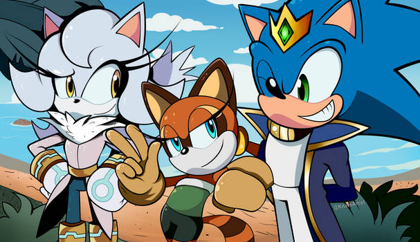 Sonic Swaps AU: Team Prince Sonic