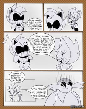 Sonia and the Robo Beauty - Sisterswap AU Comic