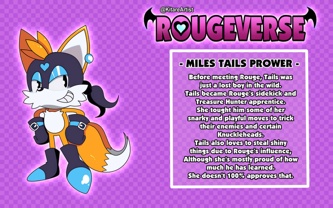 Classic Tails - Rougeverse AU by KitareHamakura on DeviantArt