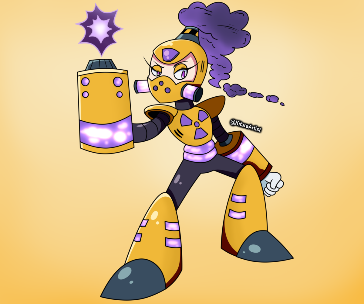 Nuclear Woman - Robot Master OC