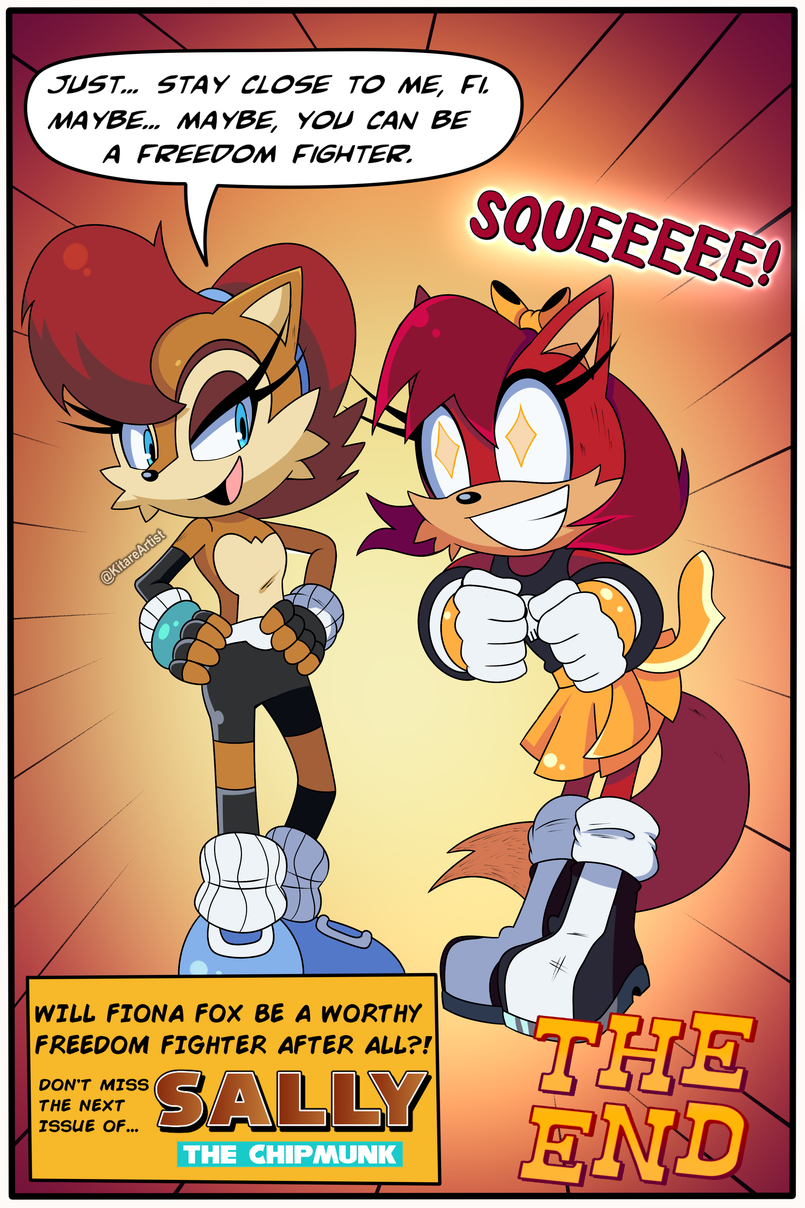 AU Freedom Swap: Fiona and the Ring of Hedgehogs