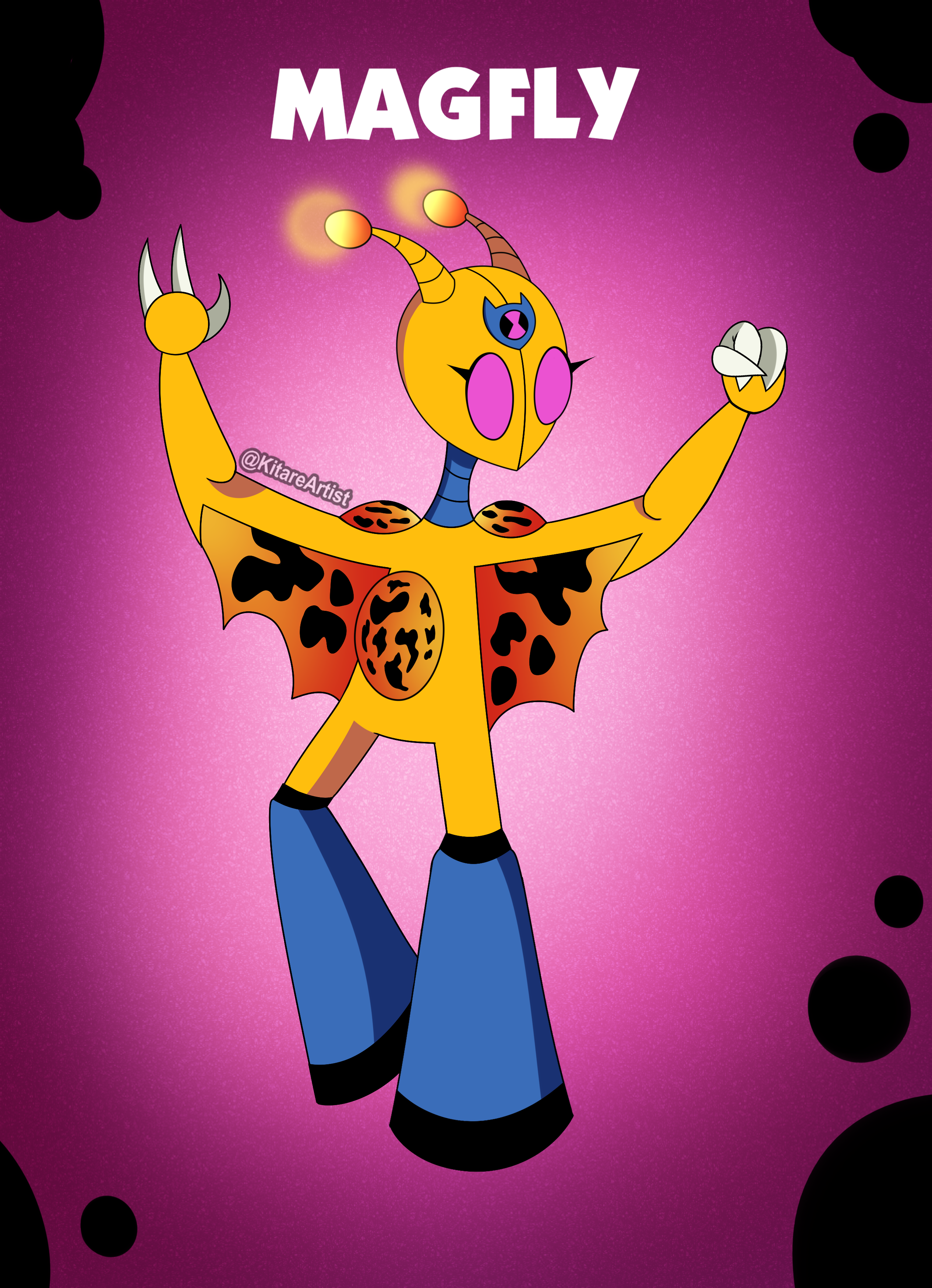 Gwen 10 Fan Alien - Magfly