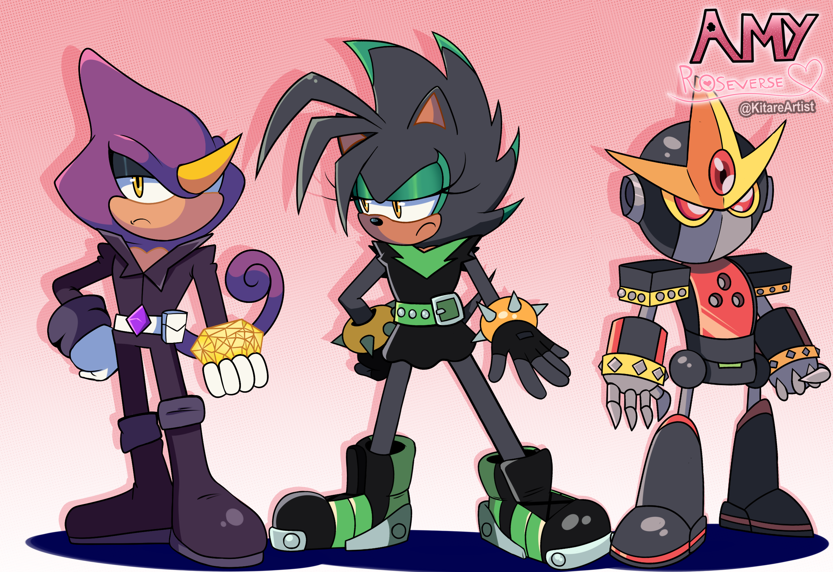 RoleSwap Sonic and Shadow by RoseTheFrikiArtist on DeviantArt