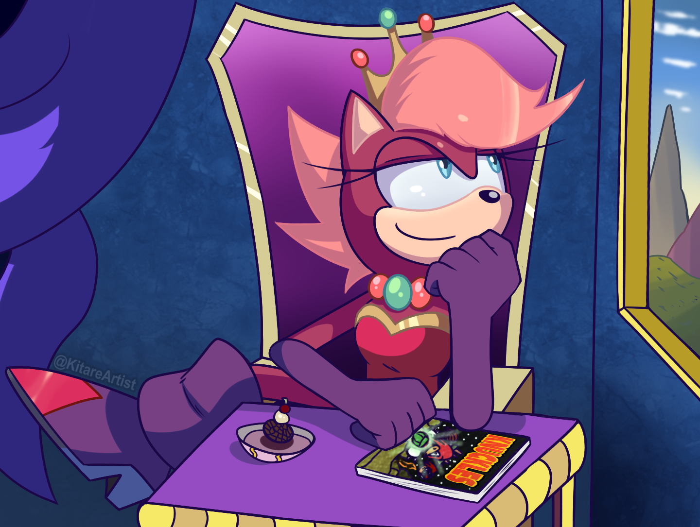 Day 8: Royalty (31 Days of Sonic)