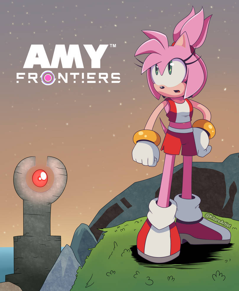 My first Sonic fan art ever, of Amy Rose. Frontiers is the first game I've  played since I was a kid x3 : r/SonicTheHedgehog