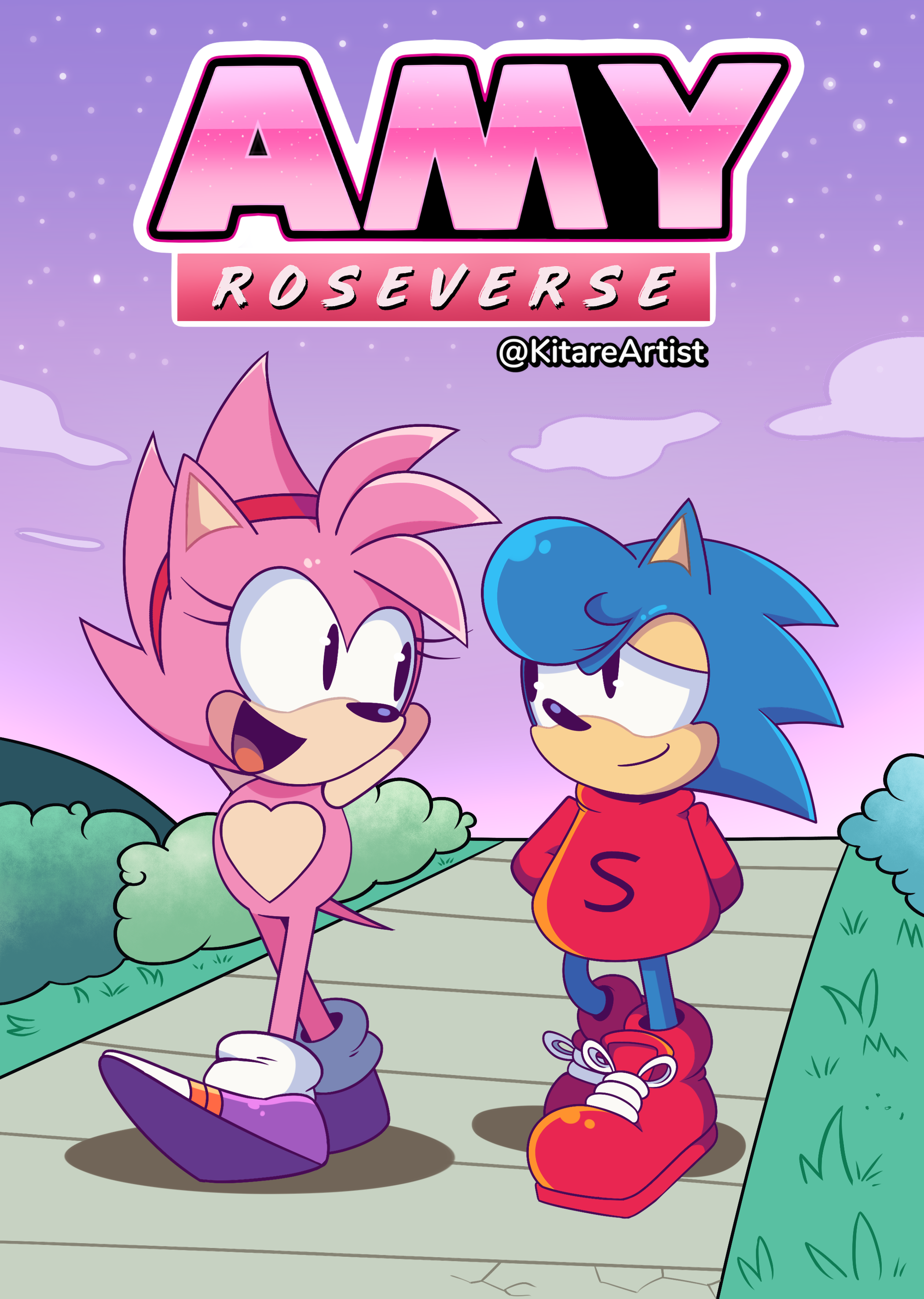 Classic Sonamy (Roseverse AU)