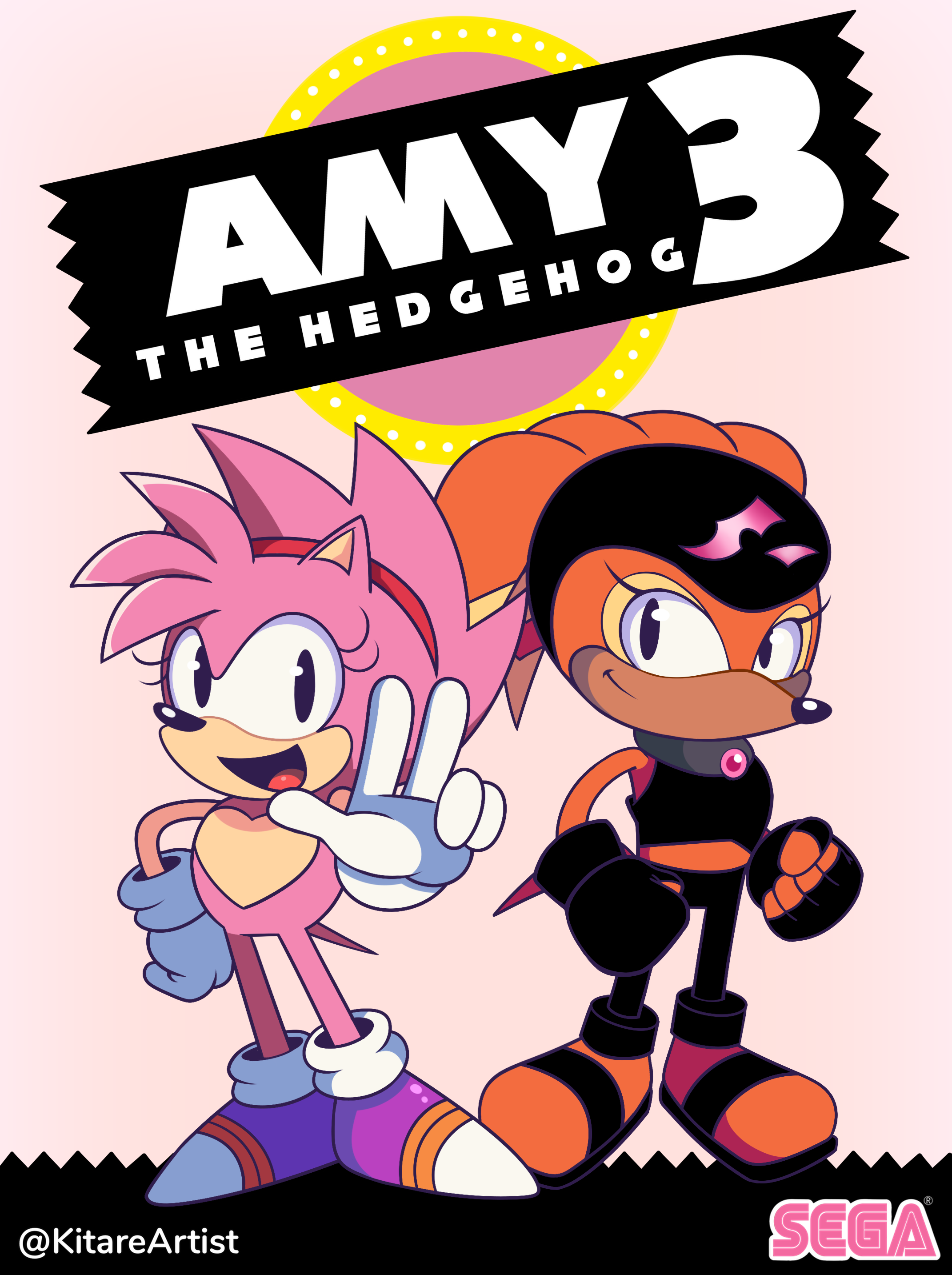 Amy The Hedgehog 3 - Roseverse AU