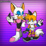 Tails and Rouge - Sky Thieves AU