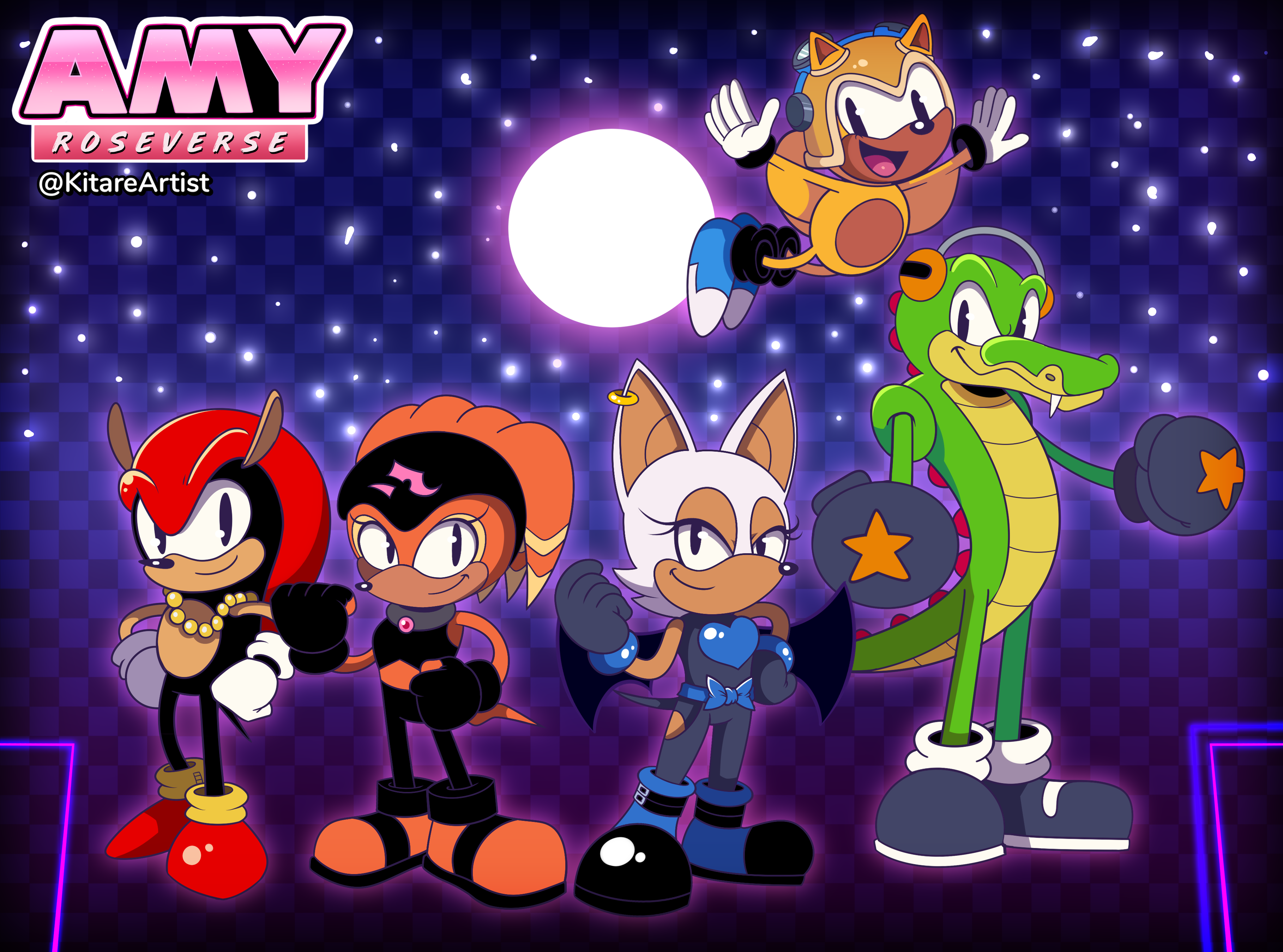Shade Chaotix - Roseverse AU