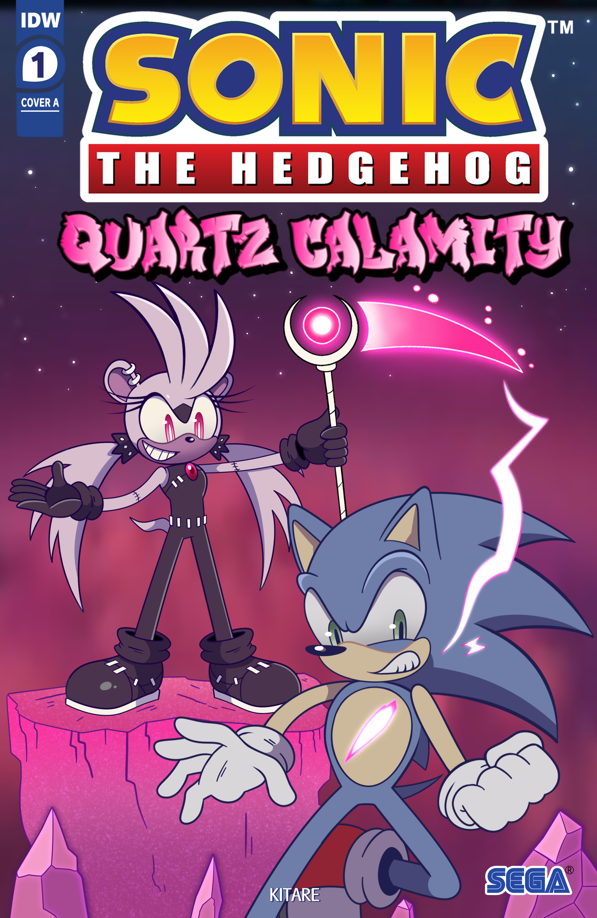 Sonic: Quartz Calamity 01 (Cover)