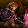 Zelda and Birdo - Super Bash Sisters Brawl