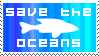 Save the Oceans Stamp by nechama7