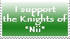 Knight of Nii Stamp by nechama7