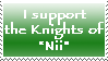 Knight of Nii Stamp