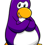 Purple Penguin (PNG)