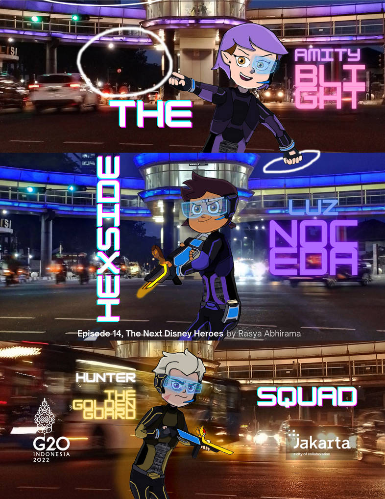 Hexside The Hexside Squad (The Owl House) by RasyaAbhiramaArtwork on DeviantArt
