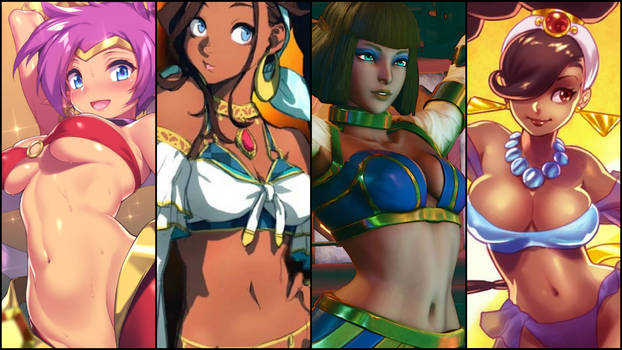 Shantae and Pullum/Menat New bellies