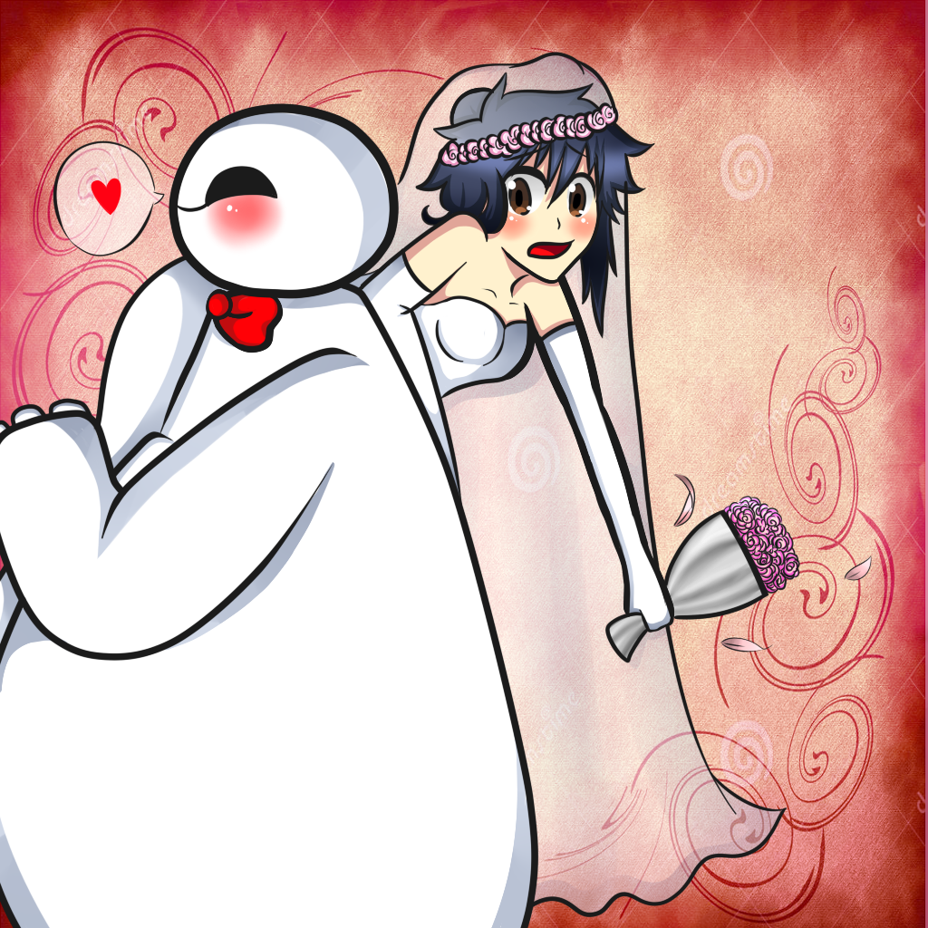 Big hero 6 reaction to Fem! Hiro x Baymax xD