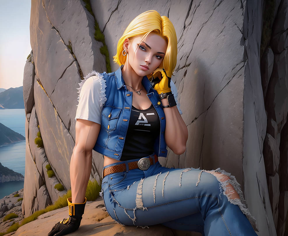 Heart Android 18 Android 18 (4) - Fanart Vol1 by HanyoAI on DeviantArt