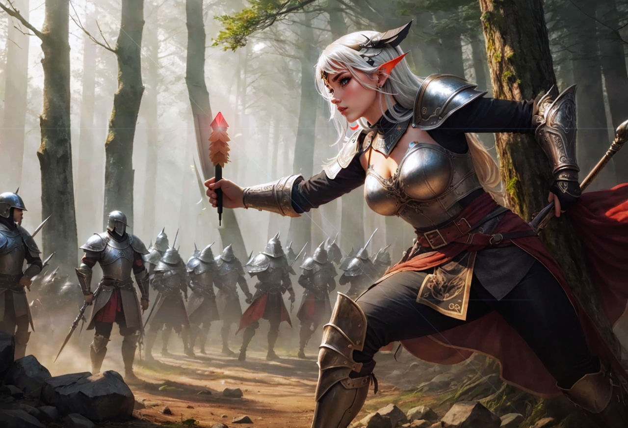 Elf Ranks Elf-ranks (Sorceress Warriors ) by HanyoAI on DeviantArt