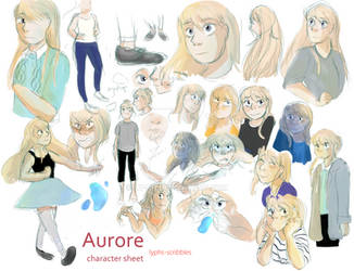 Aurore ref sheet