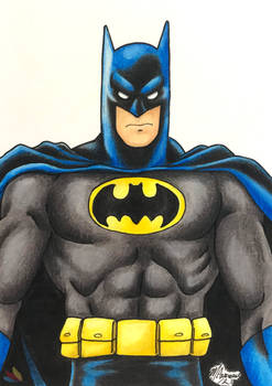 Classic Batman Drawing