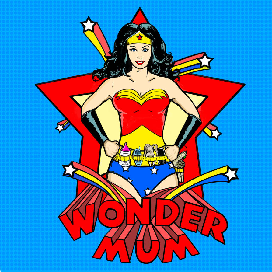 Wonder Mut Wonder mum front cover by Ingenium4 on DeviantArt