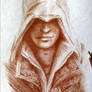 Ezio Auditore da Firenze - Sanguigna pencil