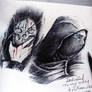 Corvo and Garrett sketch - tribute to Kyu3118