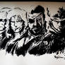 Yoji Shinkawa Ground Zeroes - Ink and ink pen