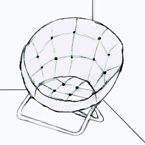 dish chair