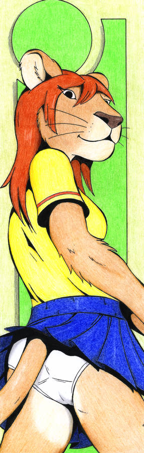 Lioness-upskirt