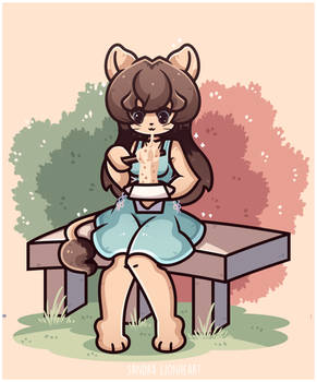 Sandra drawn by FoxOverdose