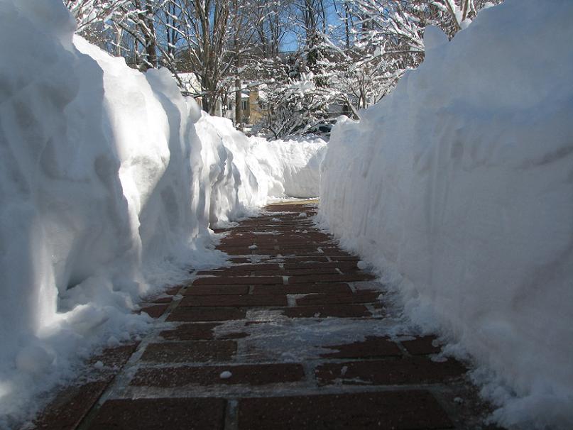 Crawling within the Snow Walls