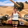 Lara Croft Desert Tank