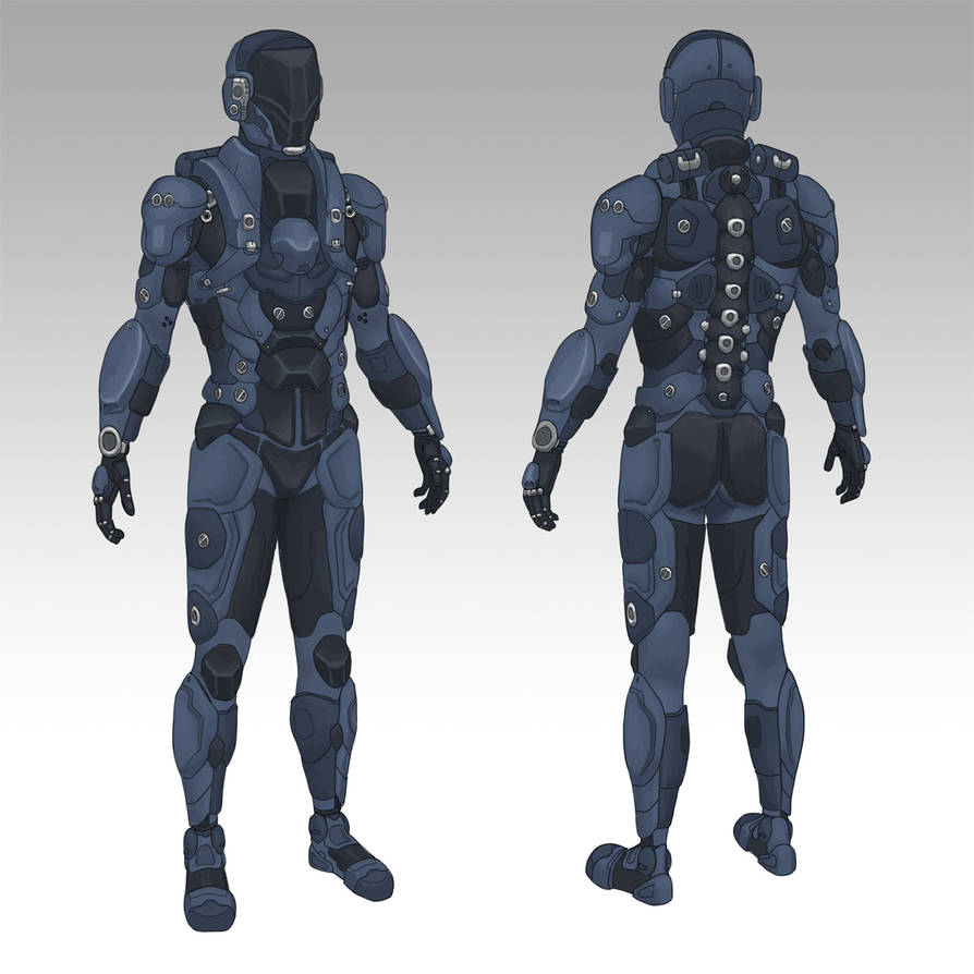 Male Power Suit by Luneder on DeviantArt