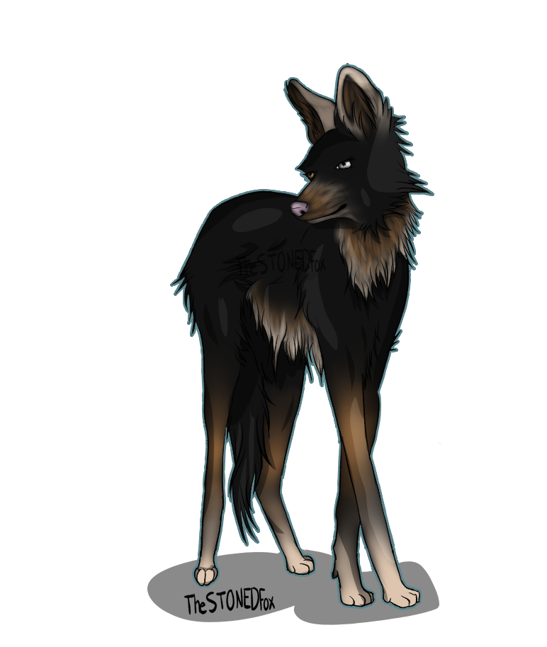 maned wolf oc. by thestonedfox on DeviantArt
