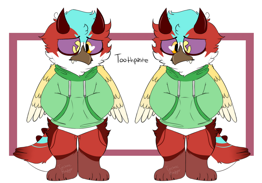 Toothpaste Ref Toothpaste ref. sheet by OspreyyDraws on DeviantArt