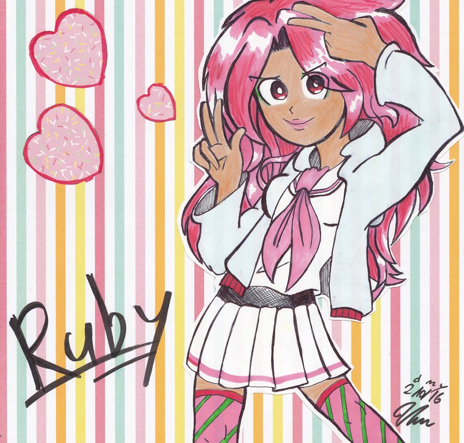 Ruby Vocoloid Vocaloid Ruby by BishiesWithGuns on DeviantArt