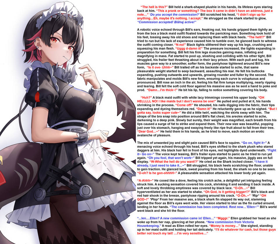 Tg Ridicule TG Caption: Shark Weak (MTF TG) by goldenswat05 on DeviantArt