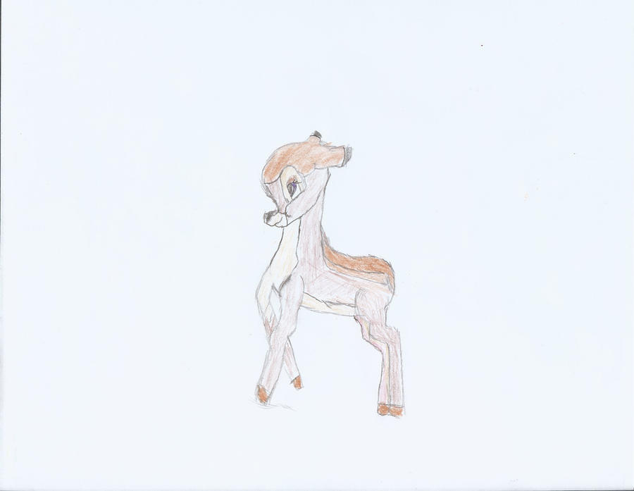 Faline Drawing Faline by KillaraFox on DeviantArt