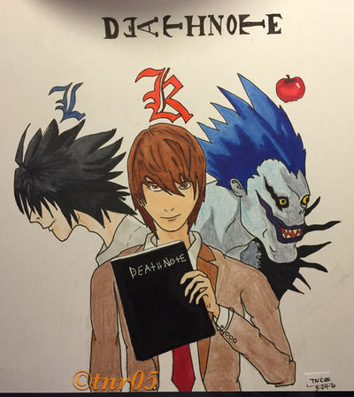 Death Note trio by Tnr05 on DeviantArt