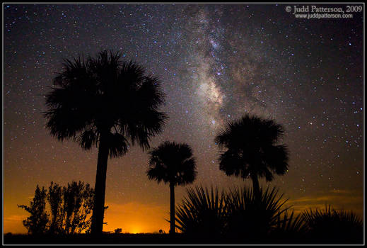 The Milky Way Shines Through