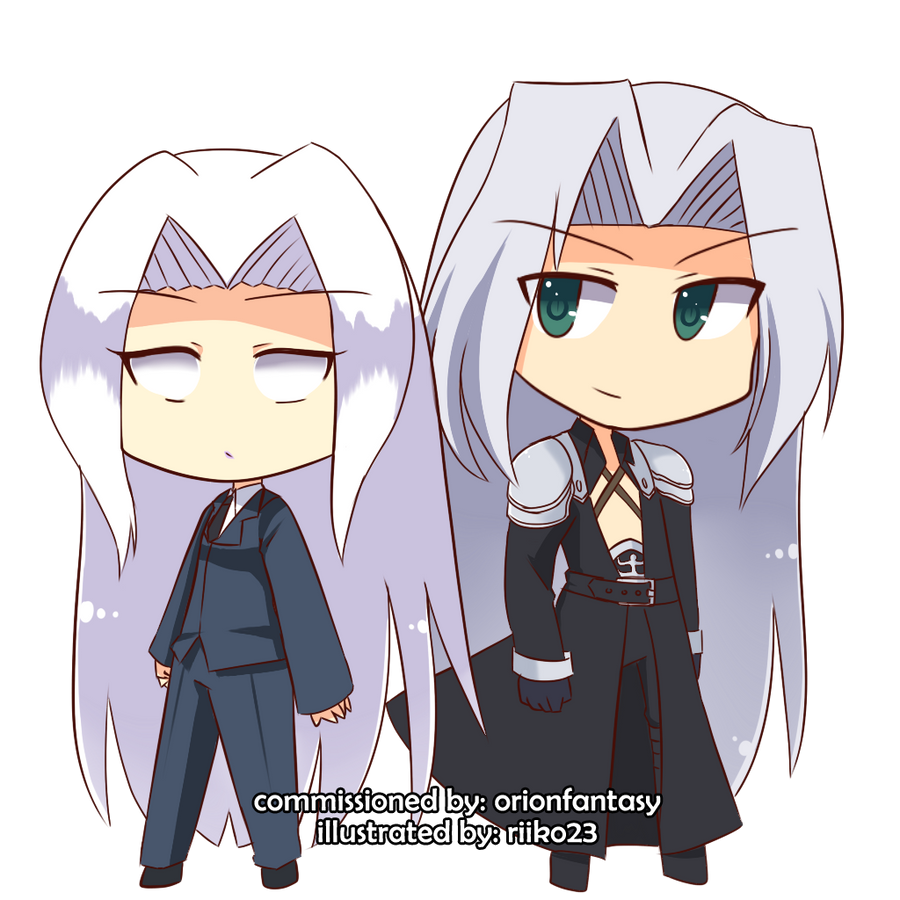 Commission: Orion and Sephiroth