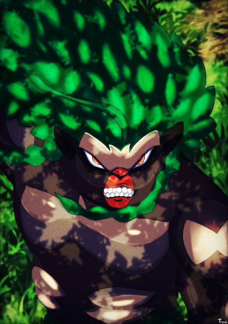 Rillaboom by Trynods on DeviantArt